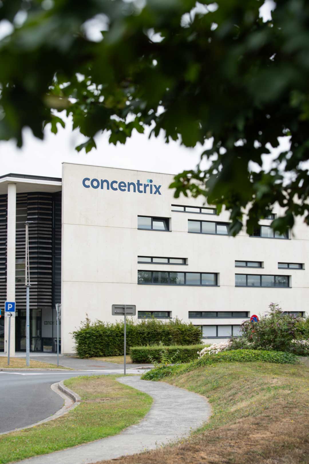 signaletique entreprise concentrix caen