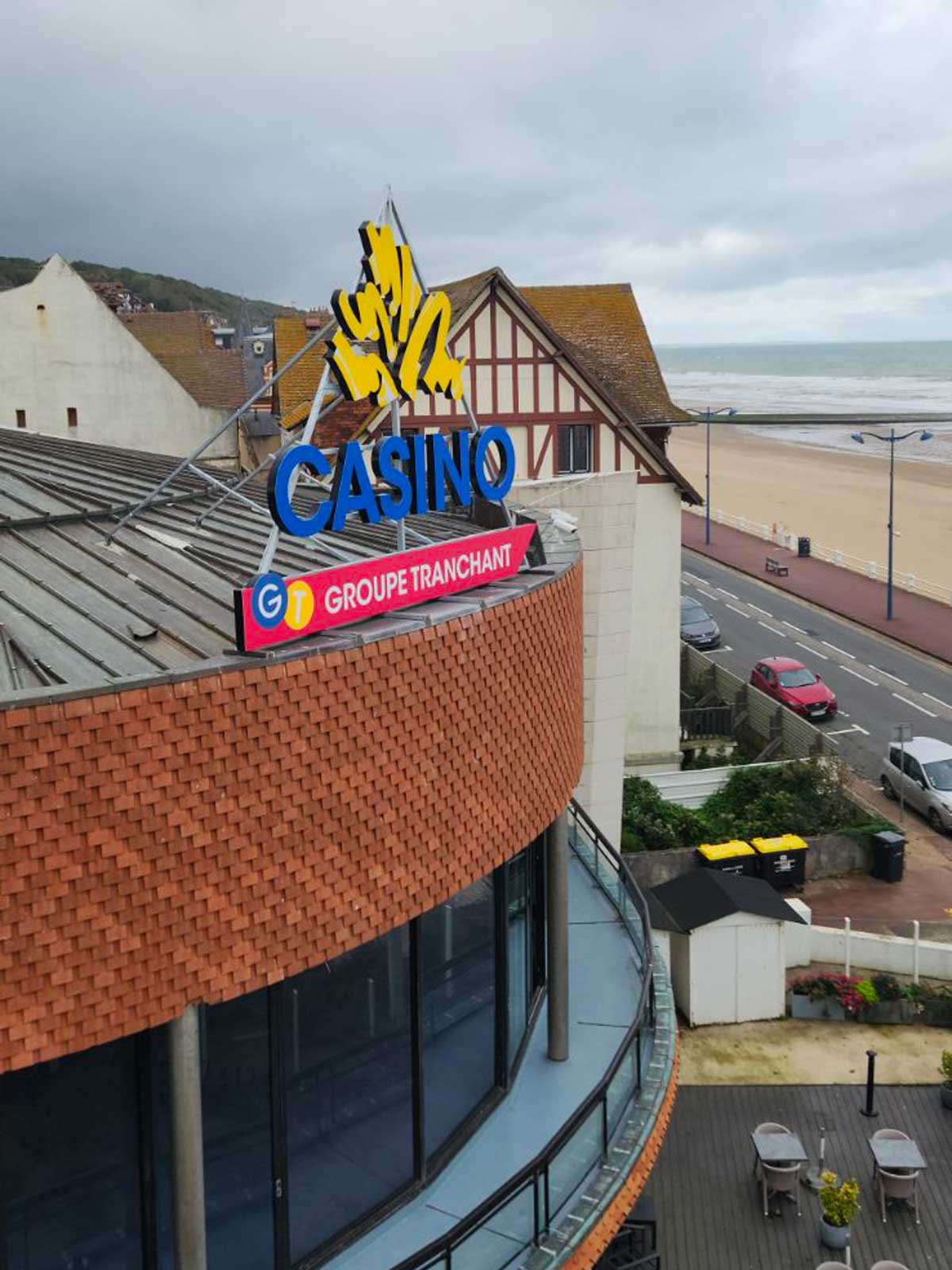 casino villers sur mer enseigne lumineuse klik studio