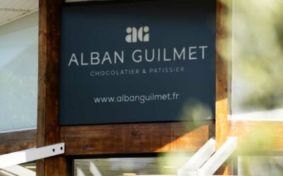 Façade, enseigne, signalétique pour Alban Guilmet