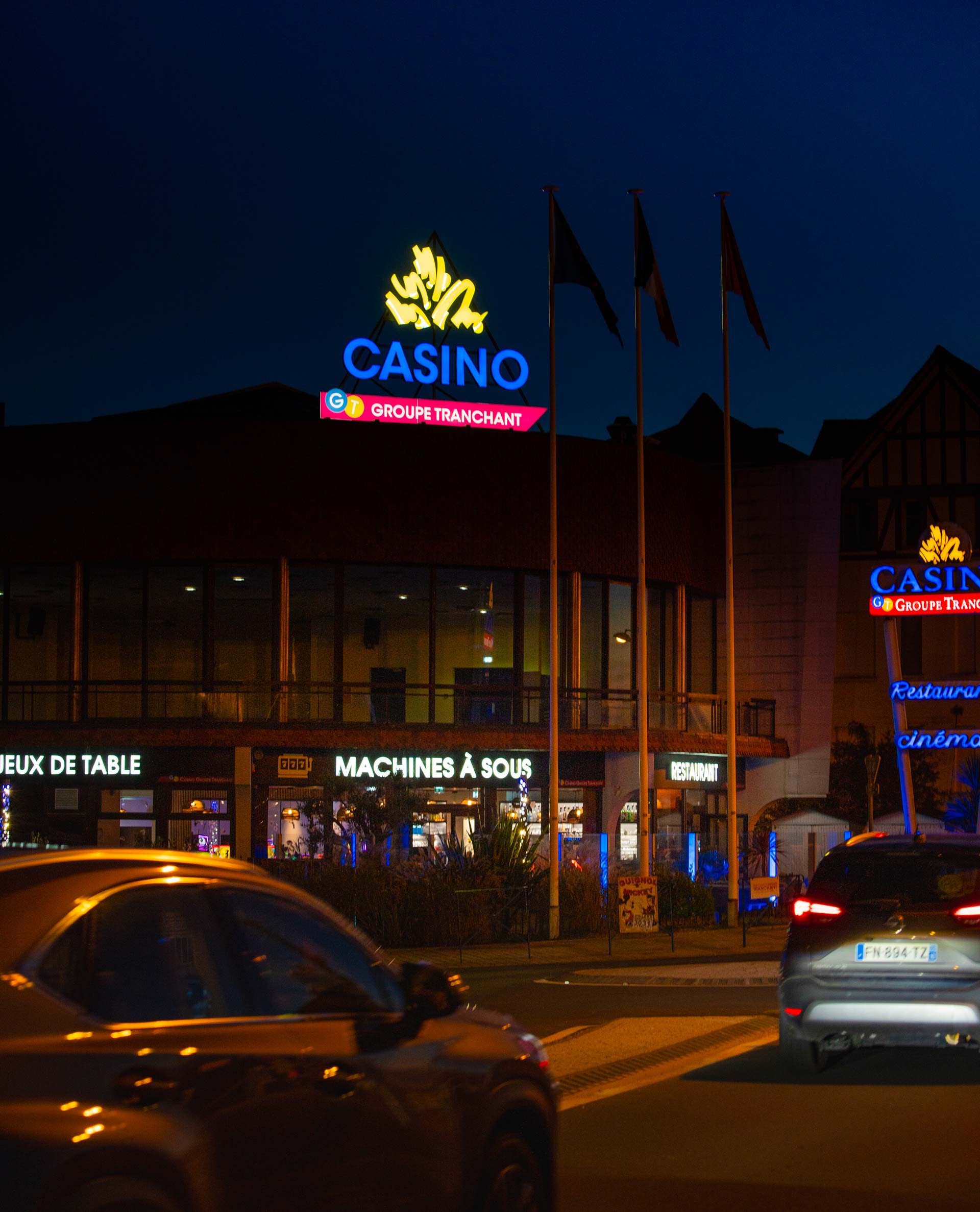 casino villers sur mer enseigne lumineuse